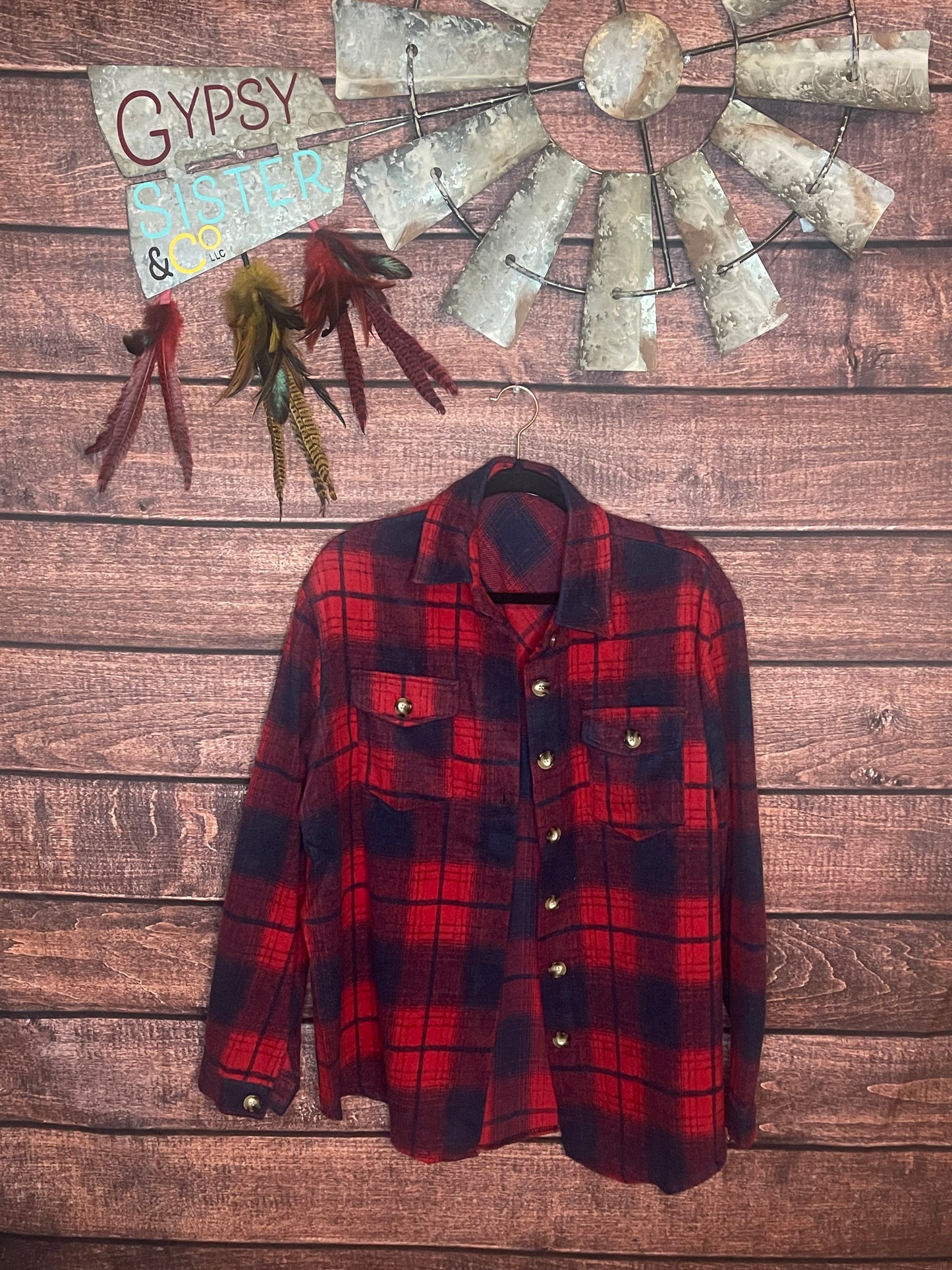 Red Plaid Shacket