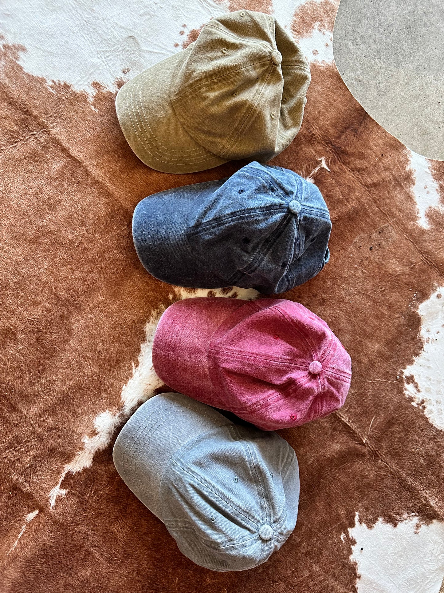 Traditional Ball Cap in 4 colors