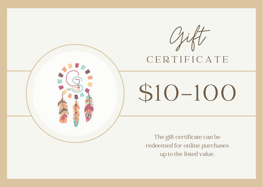 Picture of a Gift Certificate example